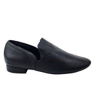 Kelsi Dagger Brooklyn Leather Loafer Womens 6.5 Black Slip On Comfort Minimalist